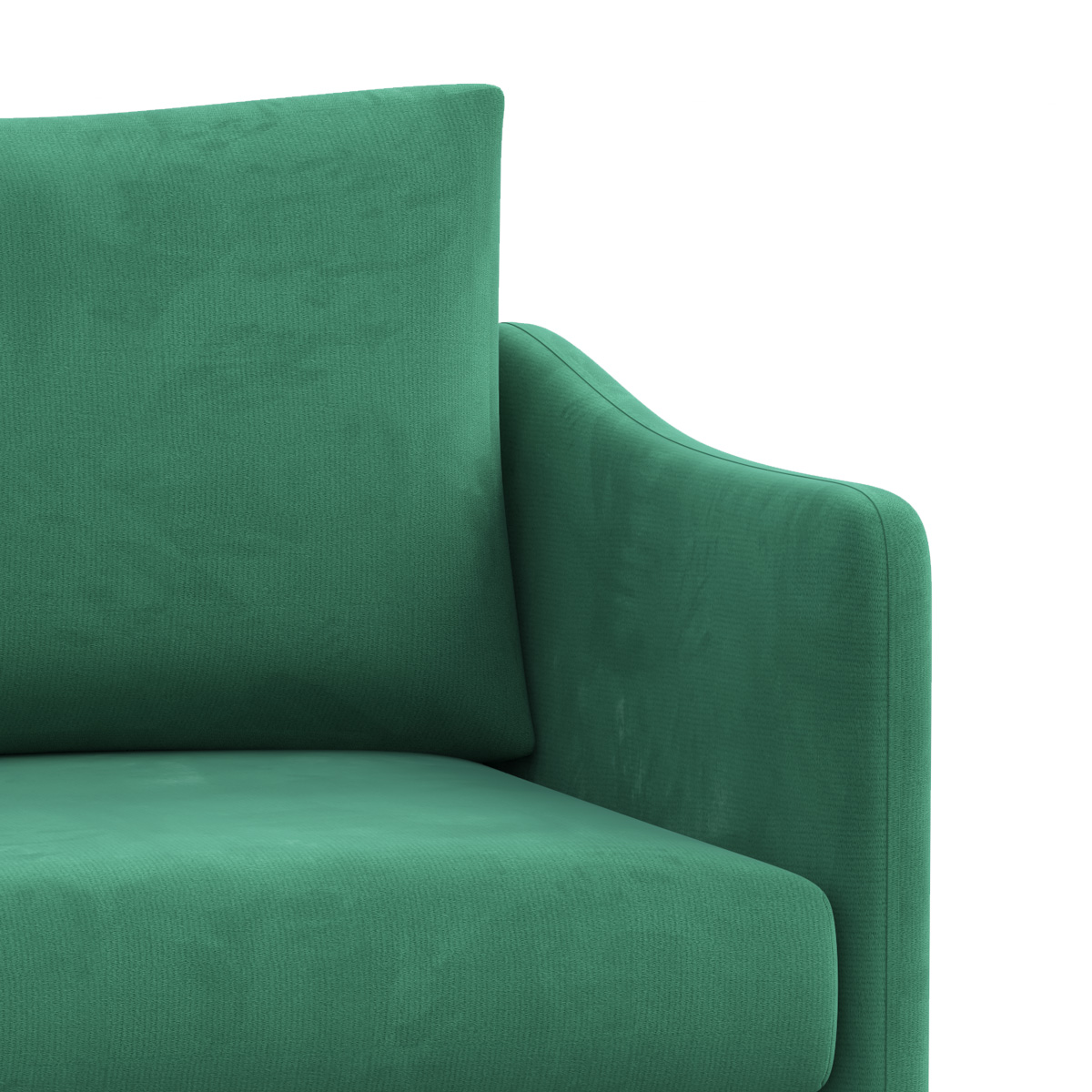 Buy  SINGLE SOFA- JERMIN SSC-397-3-1-20 (Fabric-2156) Online at Best Price