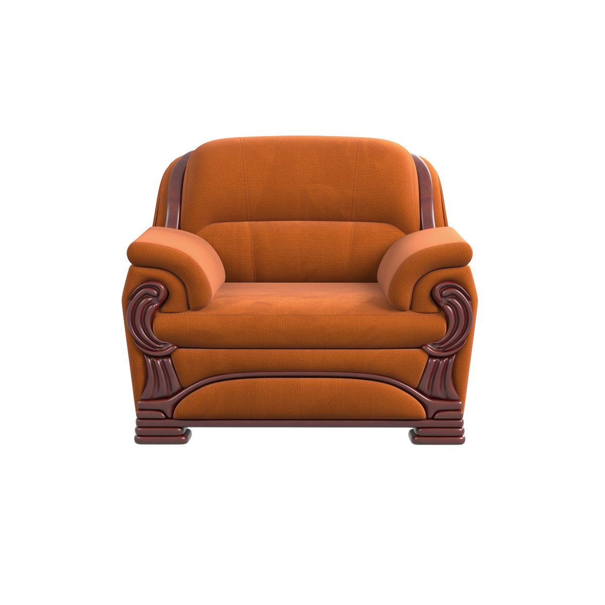 Buy SINGLE SOFA- HEAVEN SSC-394-3-1-20 (Fabric-2152)  Online at Best Price