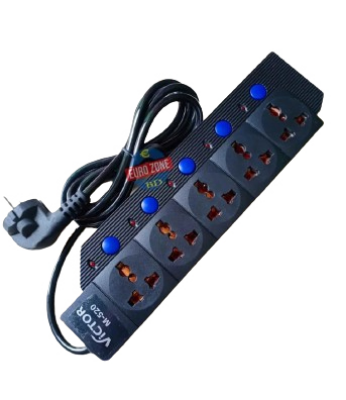 Buy  Heavy Duty Multiplug 5 pints with 2 Mtr Cable M-520 Online in Bangladesh at Best Prices 