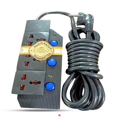 Buy  Heavy Duty Multiplug 5 pints with 5 Mtr Cable M-320  Online in Bangladesh at Best Prices 