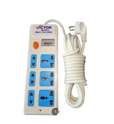 Buy M-603 Heavy Duty Multiplug 6 pints with 5 Mtr Cable Online in Bangladesh at Best Prices 