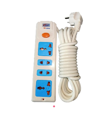 Buy M-304 Heavy DutyMultiplug 4 pints with 5 Mtr Cable Online in Bangladesh at Best Prices 