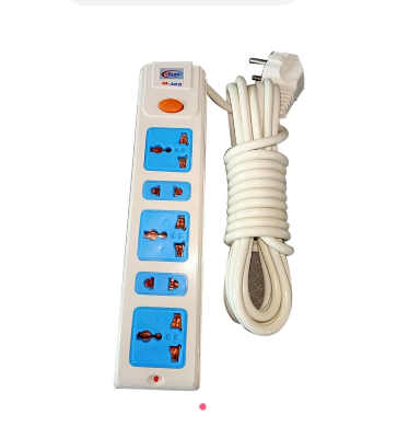Buy  M-305 Heavy Duty Multiplug 5 pints with 5 Mtr Cable Online in Bangladesh at Best Prices 