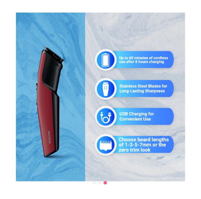 Buy Philips BT1235/15 Series 1000 Rechargeable Beard Trimmer Online in Bangladesh at Best Prices 