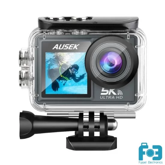 Buy Ausek AT-M40R 5K Action Camera with Wireless Microphone (Combo)   at best price In Bangladesh