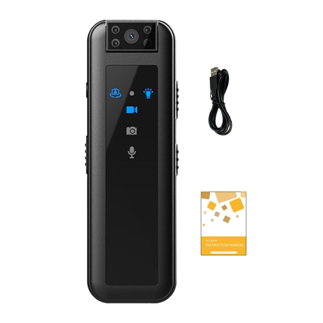 Buy CS07 Body Camera 1080P Full HD Digital Camera With 180° Rotation   at best price In Bangladesh