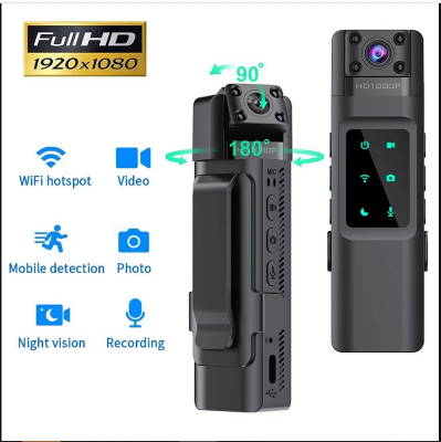 Picture of L13 1080P HD Mini Body Camera Portable Night Vision WiFi Recorder One Click Audio Video Recording 500W Sport DV DVR