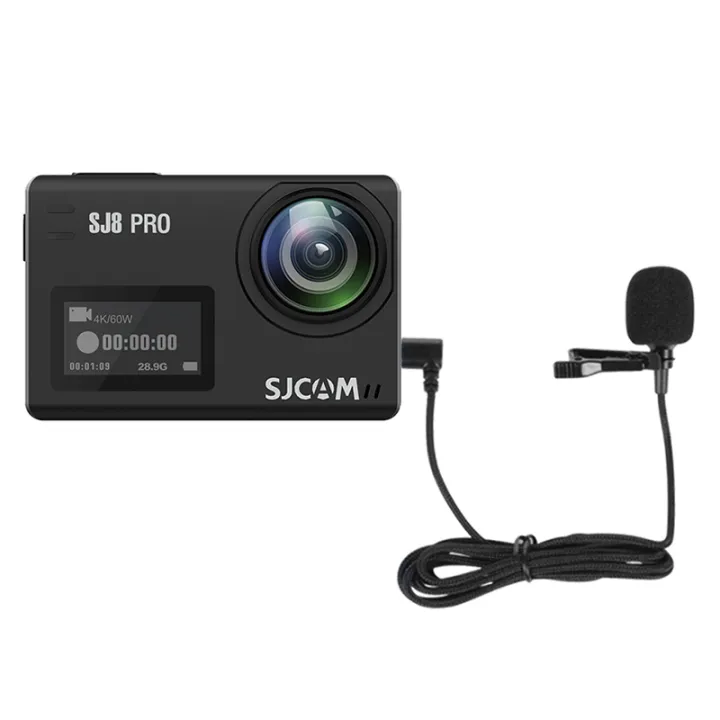 Buy SJCAM SJ10 PRO External Microphone Type-C Port For SJCAM SJ11 / SJ10 PRO / C200 / SJ10X / SJ8 Pro / A10 / A20 Action Camera  at best price In Bangladesh