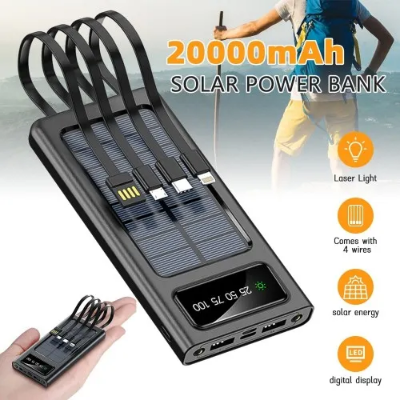 Picture of 20000 mAh Smart Mini Portable Solar Power Bank