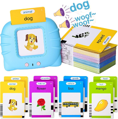 Picture of Talking Flash Cards (English), Learning Sensory Toys, 224 Sight Words Speech Therapy Kids Toys Beginner, Birthday Gift for Little Boys and Girls (Best Price Challenge)