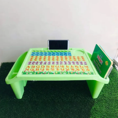 Picture of Reading and Writing Table with Built-in Storage Box - Durable Plastic Construction - For Children's