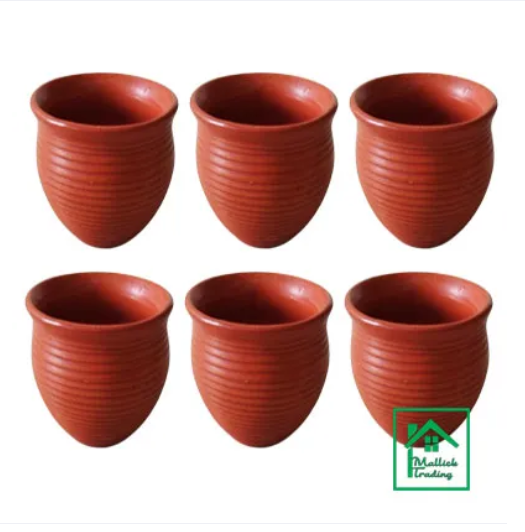 Buy Tea cup Matka tea cup set, Clay Matka Tea cup set, Matka Tea & Coffee Cups Handmade Ceramic Terracotta Clay Tea Cup, matka chair cups tea and coffeeshop at Best Prices in Bangladesh