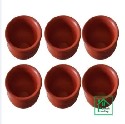 Buy Tea cup Matka tea cup set, Clay Matka Tea cup set, Matka Tea & Coffee Cups Handmade Ceramic Terracotta Clay Tea Cup, matka chair cups tea and coffeeshop at Best Prices in Bangladesh