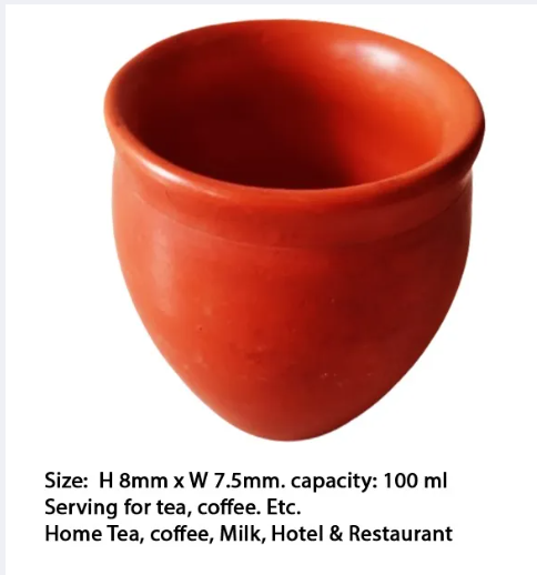 Buy Tea cup Matka tea cup set, Clay Matka Tea cup set, Matka Tea & Coffee Cups Handmade Ceramic Terracotta Clay Tea Cup, matka chair cups tea and coffeeshop at Best Prices in Bangladesh