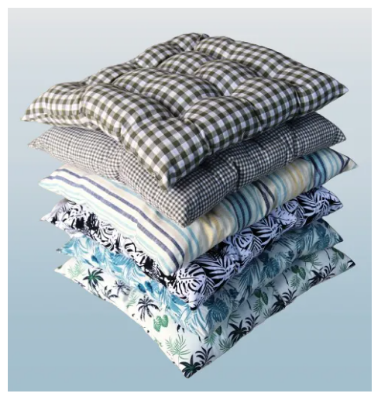 Buy  Chair cushion, chair cushion pillow, Chair Sitting Pillow, Chair Seat Cushion, chair pillow, sitting cushion, High-Quality Cotton Fabric 40cmx40cm Size, 1 pic at Best Prices in Bangladesh