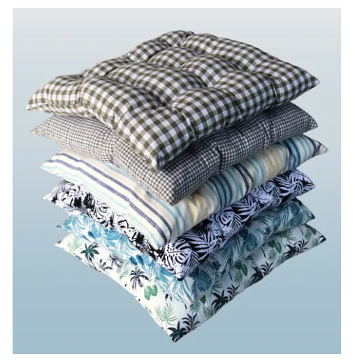 Buy  Chair cushion, chair cushion pillow, Chair Sitting Pillow, Chair Seat Cushion, chair pillow, sitting cushion, High-Quality Cotton Fabric 40cmx40cm Size, 1 pic at Best Prices in Bangladesh