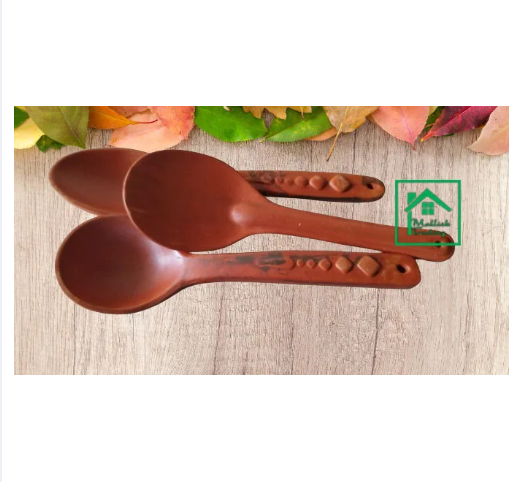 Buy Clay spoon. pottery spoons set, clay spoons set, clay spoons, Handmade Unglazed Clay Serving Spoon, Terracotta Spoons, Earthen Spoons 3 pics Round Spoon at Best Prices in Bangladesh
