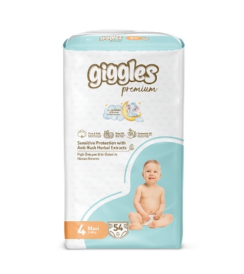 Picture of Giggles Premium Jumbo Pack 7-18 Kg Mexi 54 Pcs