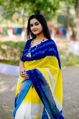 Picture of Chadni Silk Digital Printed Tassel Saree Soft And Comfortable 12 Hath Saree For Women Design