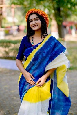 Picture of Chadni Silk Digital Printed Tassel Saree Soft And Comfortable 12 Hath Saree For Women Design