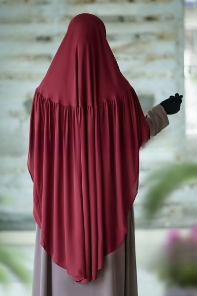 Picture of Hijab Big Size Hijab Fashion Women Dubai Cherry Headscarf Ready To Wear Instant Hijab Scarf Muslim Shawl Islamic Hijabs Arab Wrap Head Scarves Design