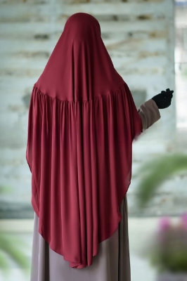 Picture of Hijab Big Size Hijab Fashion Women Dubai Cherry Headscarf Ready To Wear Instant Hijab Scarf Muslim Shawl Islamic Hijabs Arab Wrap Head Scarves Design