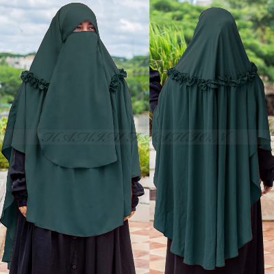 Picture of Hijab Big Size Hijab Fashion Women Dubai Cherry Headscarf Ready To Wear Instant Hijab Scarf Muslim Shawl Islamic Hijabs Arab Wrap Head Scarves Design-2