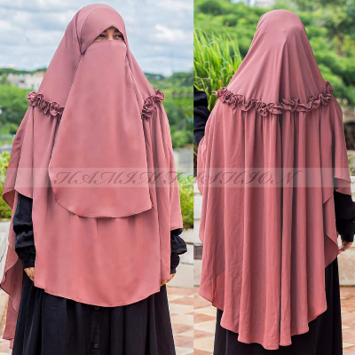 Picture of Hijab Big Size Hijab Fashion Women Dubai Cherry Headscarf Ready To Wear Instant Hijab Scarf Muslim Shawl Islamic Hijabs Arab Wrap Head Scarves Design-2