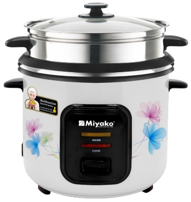 Picture of Miyako Double Pot  Joint Less  Heavy Duty Rice Cooker -2.8 Ltr 