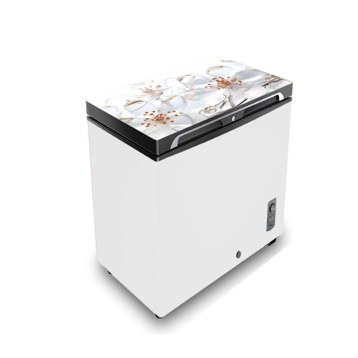 Buy VISION Glass Door Chest Freezer RE-150 Liter White Ice Flower at Best Price in Bangladesh