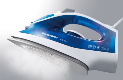 Buy Panasonic Titanium Coated Steam Iron Blue (NI-M300T)at Best Prices in Bangladesh
