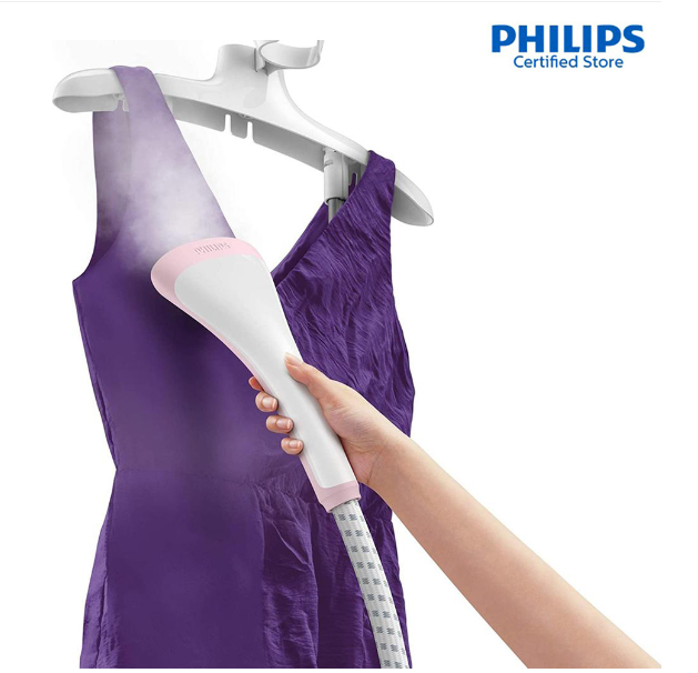 Buy Philips Stand Garment Steamer Easy Touch Pink (GC484/49) at Best Price In Bangladesh