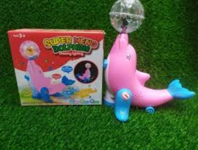 Picture of Dolphin toy with light and music