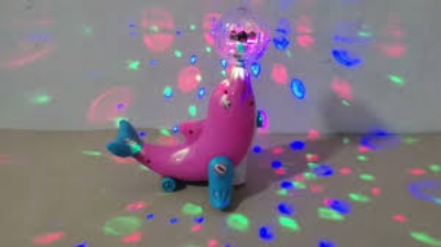 Picture of Dolphin toy with light and music
