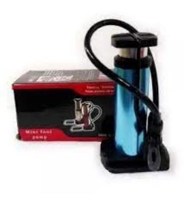 Picture of Mini Foot pump for Car, Bike, Cycle, football etc multicolour