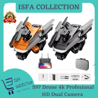 Picture of S97 Drone 4k Profesional HD Dual Camera WiFi 360° Obstacle Avoidance Quadcopter Foldable Mini Dron ESC FPV Rc Drone Toy