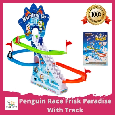 Picture of Penguin Race Frisk Paradise With Track Music & Light baby toys Penguin Race Frisk Paradise with Track Music & Light