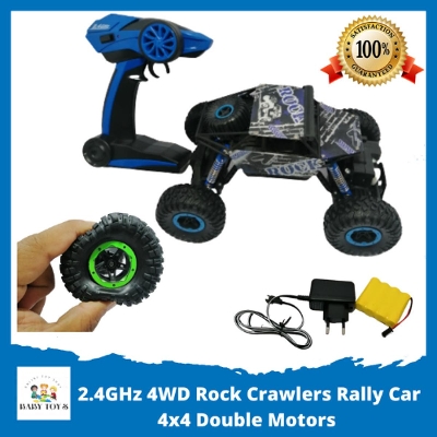 Picture of Kids Toys RC Car 2.4GHz 4WD Rock Crawlers Rally Car 4x4 Double Motors Drive Bigfoot Car Remote