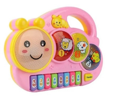 Picture of Music Elf Drum Keyboard Piano with Lights, Music and Animal Sounds