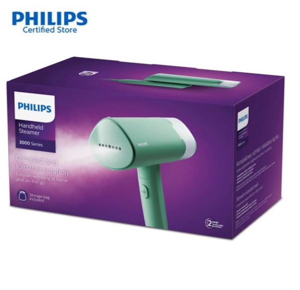 Buy Philips 1000W Garment steamer kills 99.9% Bacteria Green ( STH3010/70) at Best Price In Bangladesh