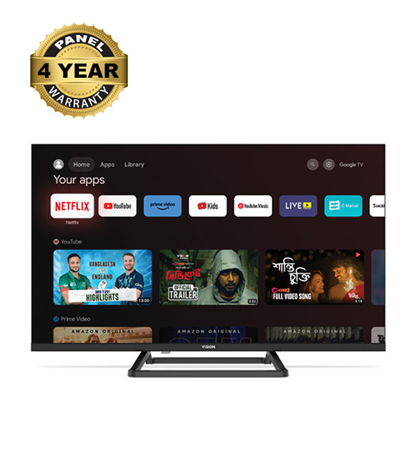 Buy VISION 32" LED TV E40 Smart Google TV at Best Price In Bangladesh