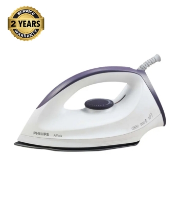 Picture of Philips 1200W Affinia Non-Stick Dry Iron White (GC160/22)