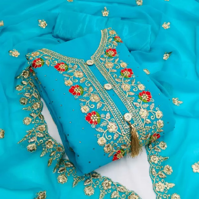 Buy Trendy Georgette Three piece at Best Price In Bangladesh