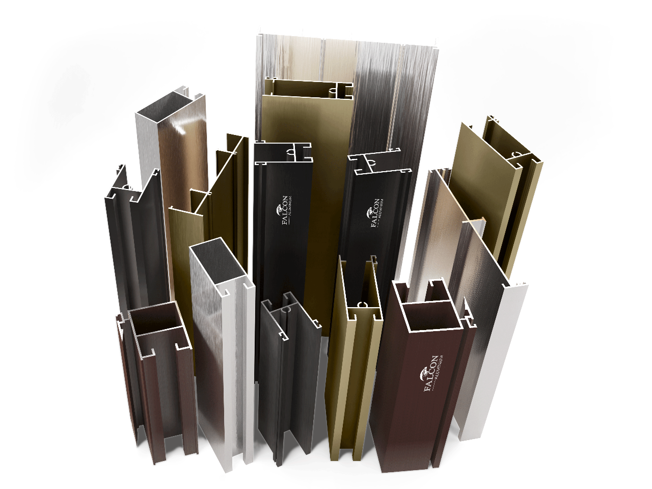 Picture of FALCON ALUMINIUM F-2124-SLD STR INTERLOCK-(SS) X 21'