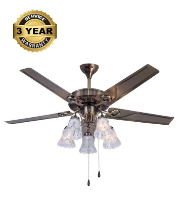 Picture of VISION Elite Ceiling  Fan 51'' 5 Blade Decorative 