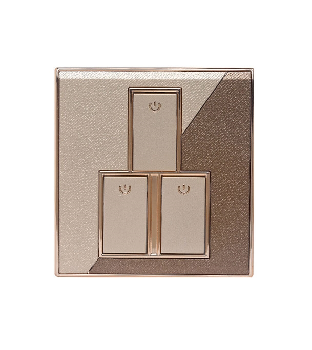 Buy Click Marigold-3 Gang 1 Way Switch Online at Best Price