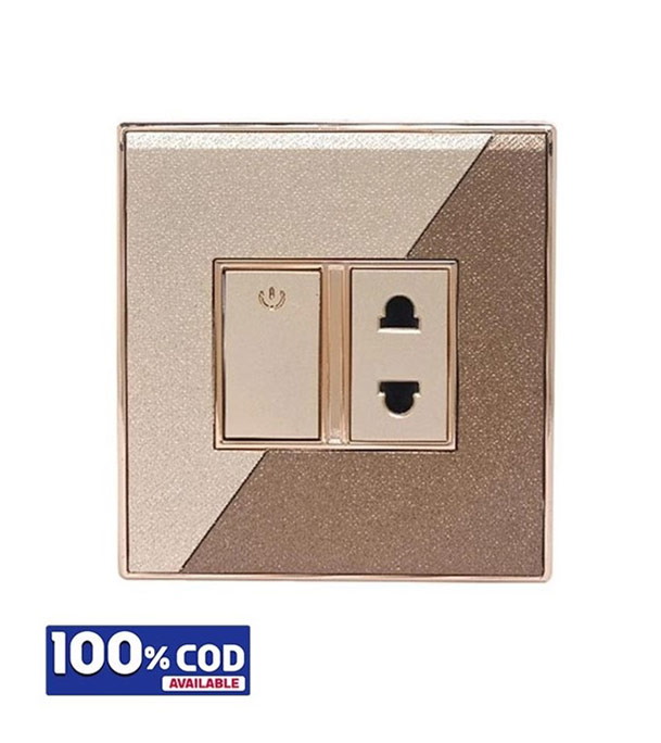 Picture of Click Marigold 2PIN Socket With Switch