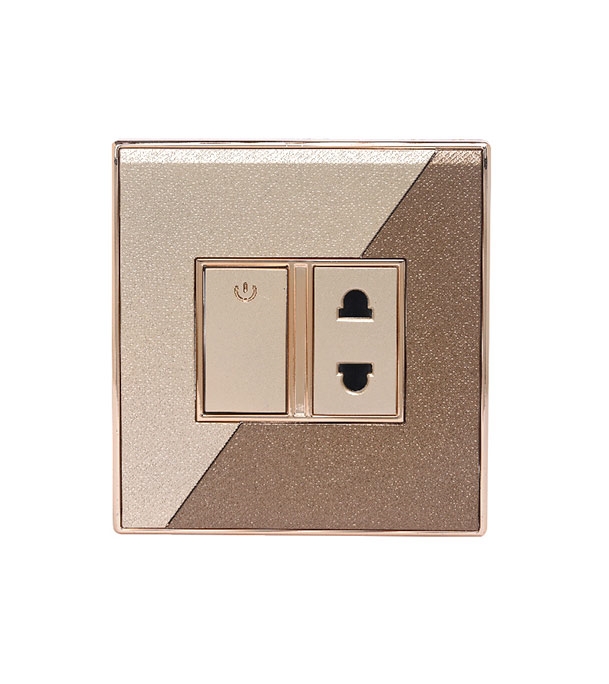 Buy Click Marigold 2PIN Socket With Switch Online at Best Price