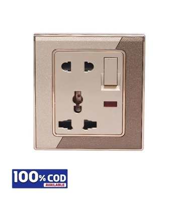 Picture of Click Marigold Multi Socket With Switch 13A