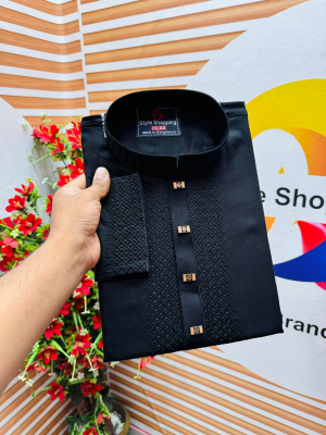 Buy Men's Tansil Linen Cotton fashionable Panjabi Online at Best Price in Bangladesh